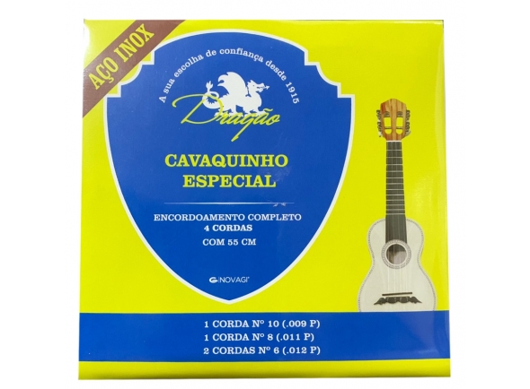 Dragão Aço Inox Cavaquinho Especial 55cm Dragão Aço Inox Cavaquinho Especial 55cm